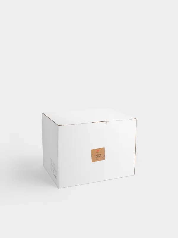 Кәмпит ыдысы, 26х20 см, полирезин, алтын-күміс, Әтеш, Easter pullet, image-5