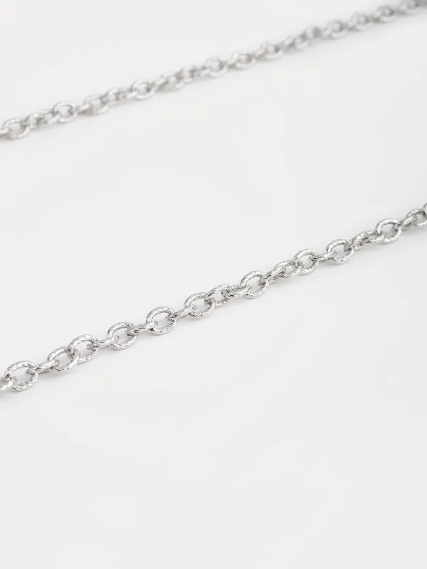 Цепочка для очков, 75 см, сталь, серебристая, Skye, image-1