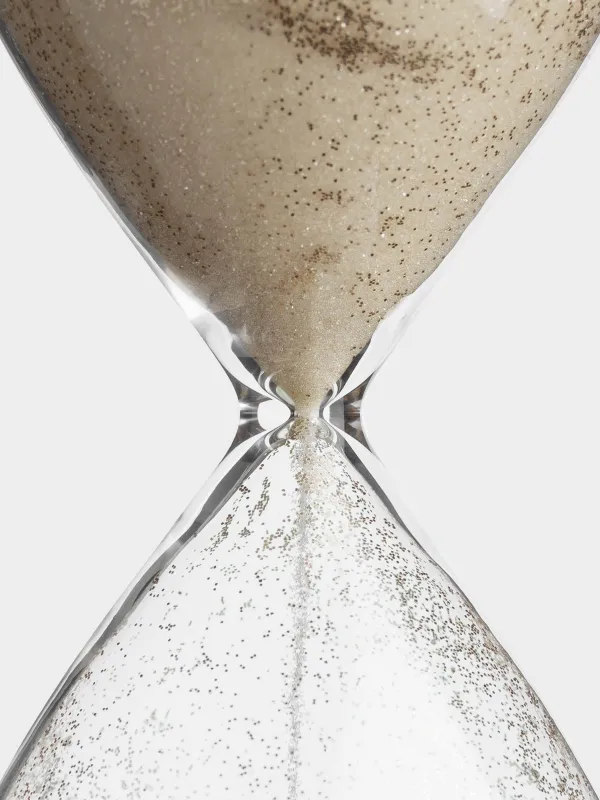 Сәндік сағат, 16 см, шыны/құм, тасбақа, Sand time, image-1