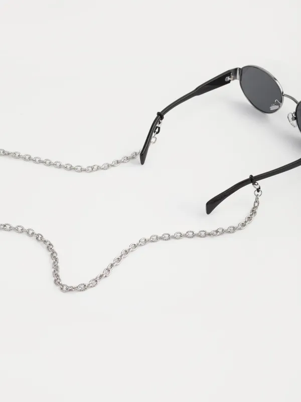 Көзілдірік тізбегі, 75 см, болат, күміс, Skye, image-2