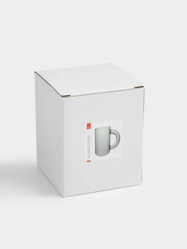 Кружка, 360 мл, Clear grey, image-3