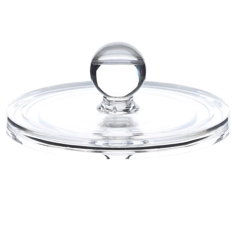 Контейнер для ватных дисков/палочек, 10х13 см, с крышкой, пластик, Basic, image-2