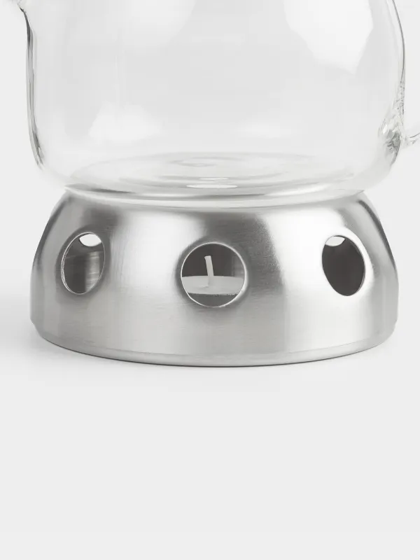 Подставка-подогрев для чайника, 13 см, сталь, Classic, image-3