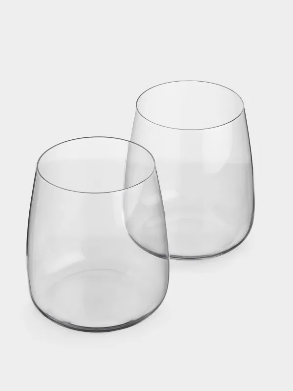 Стақан, 10 см, 480 мл, 2 дана, хрусталь шыны, Sondrio, image-2