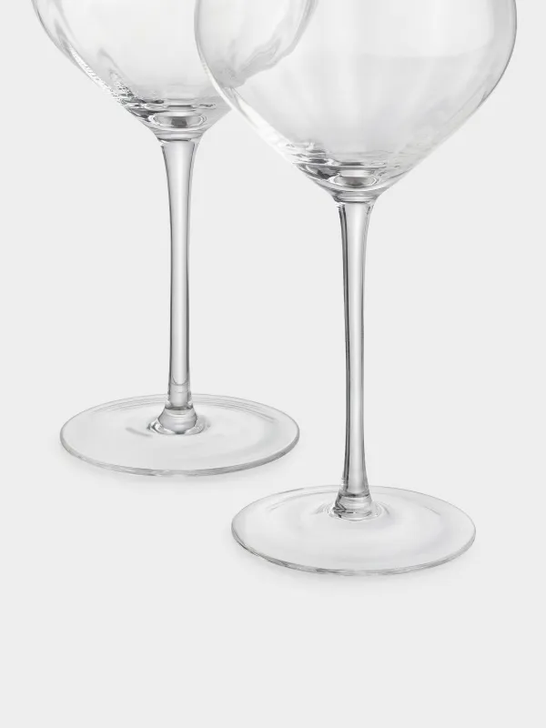 Қызыл шарапқа арналған бокал, 560 мл, 2 дана, шыны, алтын түстес жиегі бар, Charm R gold, image-3