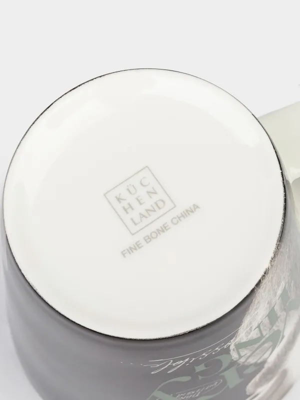 Саптыаяқ, 450 мл, фарфор F, ақ, сақал, Brutal, image-4