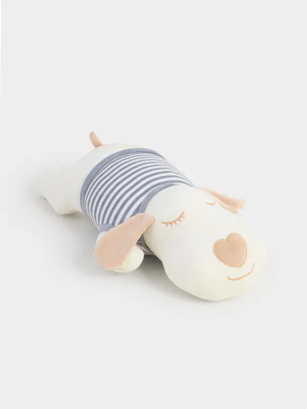 Сәндік жастық, 50х26 см, спандекс, сарғылт-қоңыр, Ит, Dog, image-0