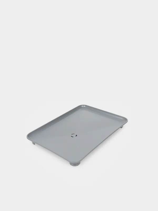 Сушилка для посуды, 43х31 см, с поддоном, со сливом, Keeping, image-2