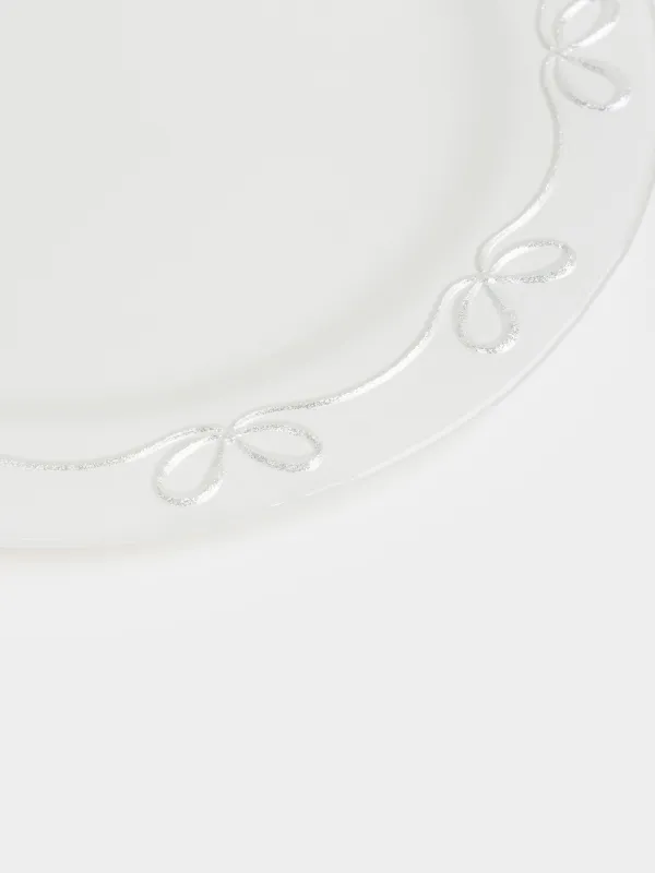 Тарелка закусочная, 21 см, Банты, Bows pattern, image-3