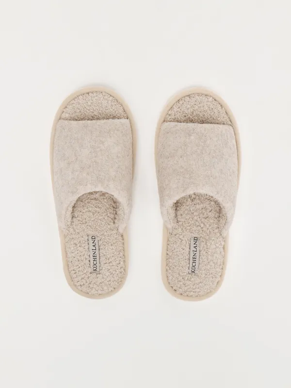 Әйелдер тәпішкелері, үйге арналған, өлшемі 36-37, полиэстер, сарғылт қоңыр, Breath, image-1