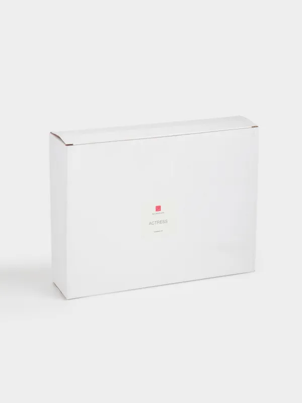 рге арналған қобдиша, 25х18 см, шыны, күміс түстес, Actress, image-6