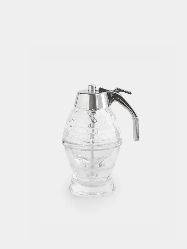 Бал диспенсері, 180 мл, шыны Р/пластик, Бал ұясы, Honey, image-1