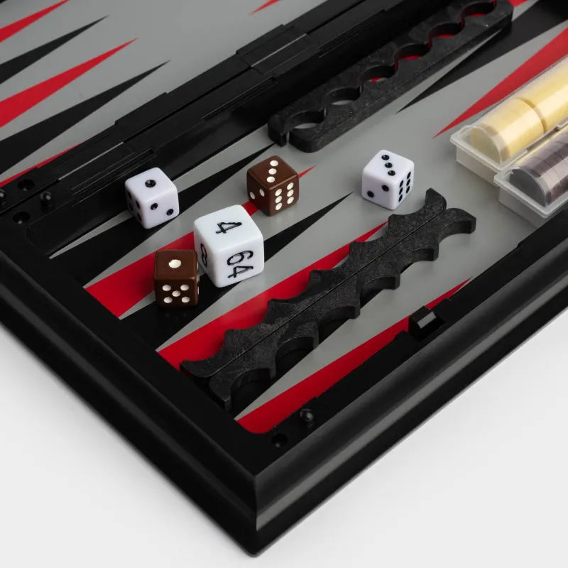 Игра настольная, 25х25 см, шашки/нарды, дорожные, пластик, Hobby light, image-8