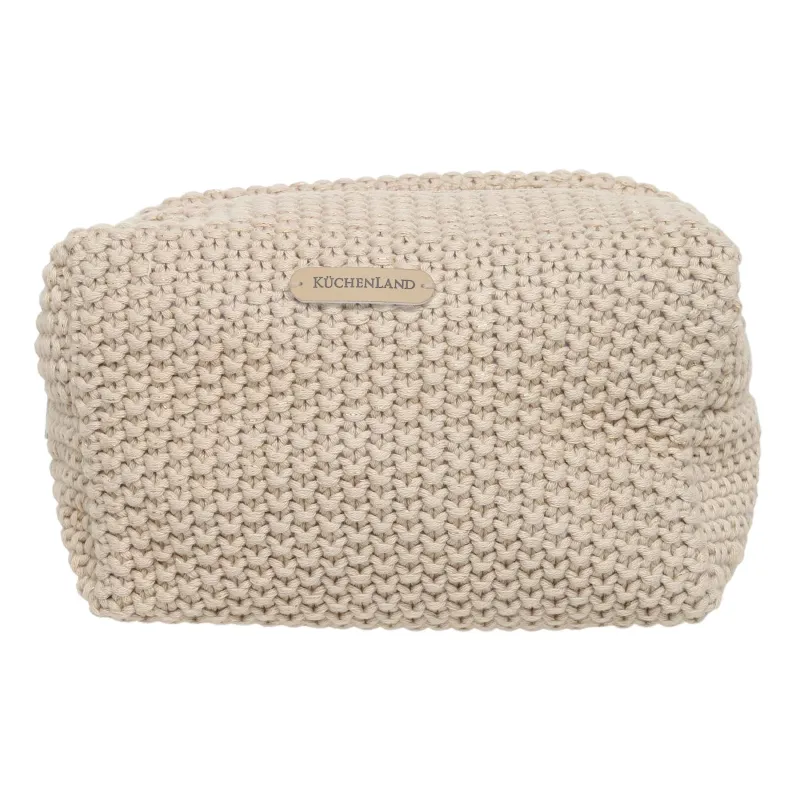 Косметика сөмкесі, 20х13 см, мақта, алтын сарғылт, Букле, Node, image-0