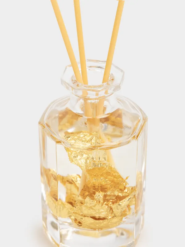 Хош иісті диффузор, 100 мл, шашағы бар, Fig & Magnolia, Алтын үлпектері, Opulence, image-1