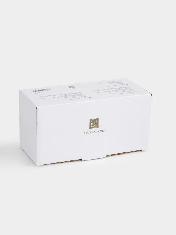 Саптыаяқ, 320 мл, 2 дана, фарфор N, ақ, алтын жиектері бар, Анар және апельсин, Christmas miracle, image-6