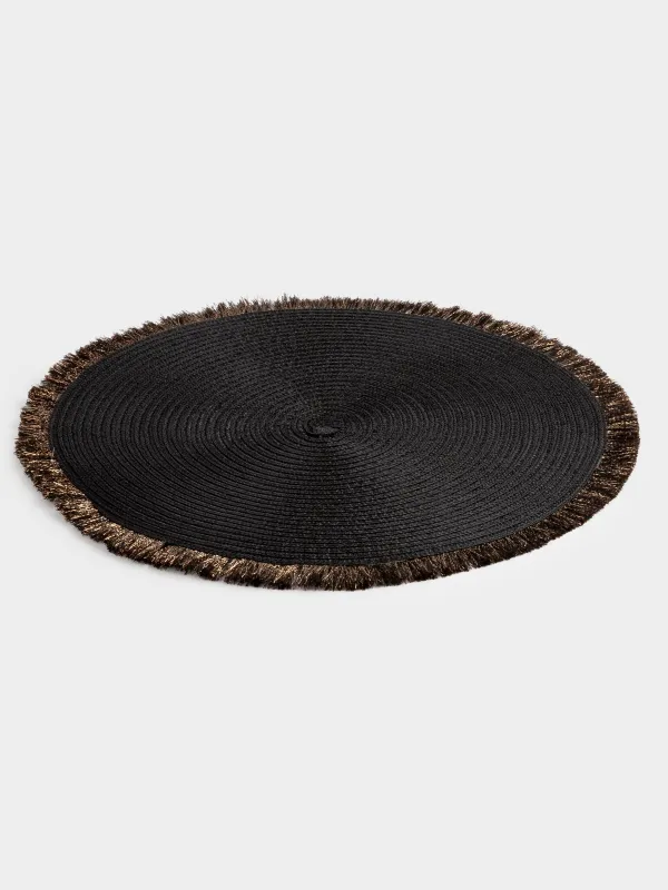 Аспаптарға арналған майлық, 38 см, шашағы бар, полиэстер, дөңгелек, күрең қызыл, Rotary shine, image-1