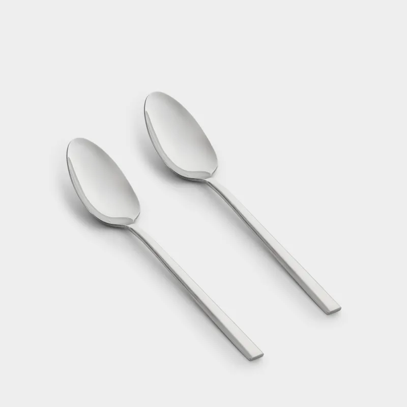 Ложка столовая, 2 шт, сталь, Rome
