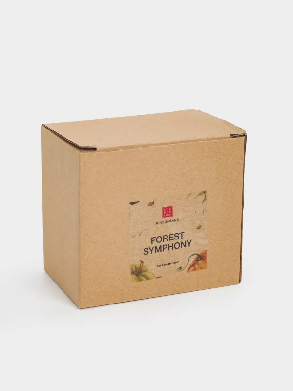 Тұз және бұрыш жиынтығы, 8 см, керамика, қызғылт сары/жасыл, Асқабақ, Forest symphony, image-3