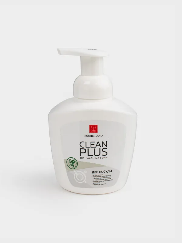 Ыдыс жууға арналған көбік, 400 мл, Шабдалы, Clean plus, image-0