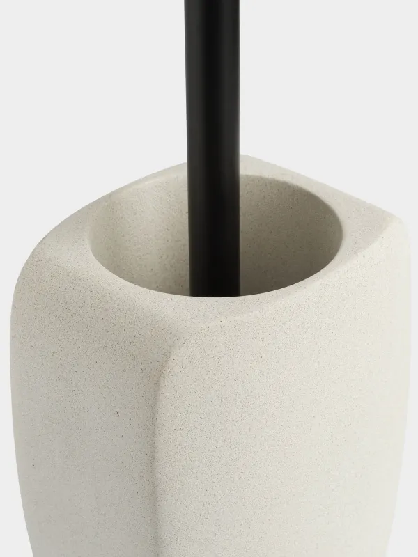 Дәретханаға арналған ысқыш, 35 см, тұғыры бар, резеңке/цемент, құм, ауыр, image-3