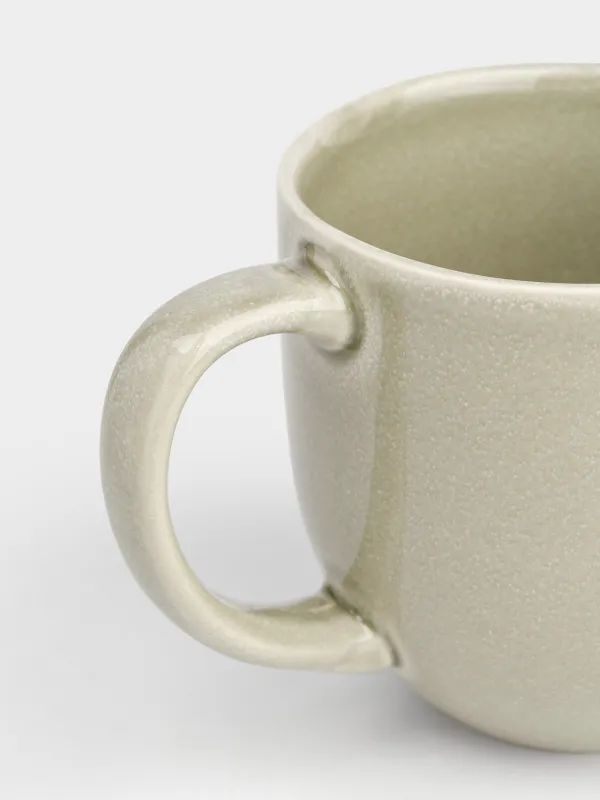 Кружка, 400 мл, 2 шт, Неровный край, Riveso green, image-2