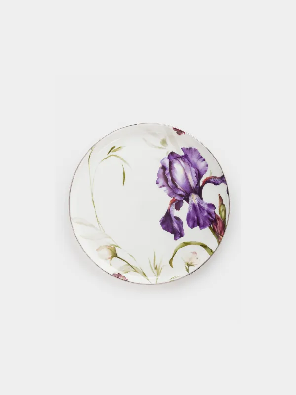 Тарелка закусочная, 24 см, 2 шт, Ирис, Antarctica Flowers, image-1
