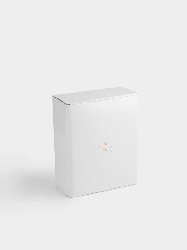 Гүл вазасы, 34 см, сәндік, керамика, ақ, Калла гүлдері, Calla white, image-5