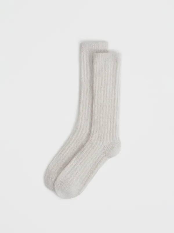 Әйелдер шұлықтары, өлшемі 36-38, полиэстер, сарғылт-қоңыр меланж, Warmed, image-1