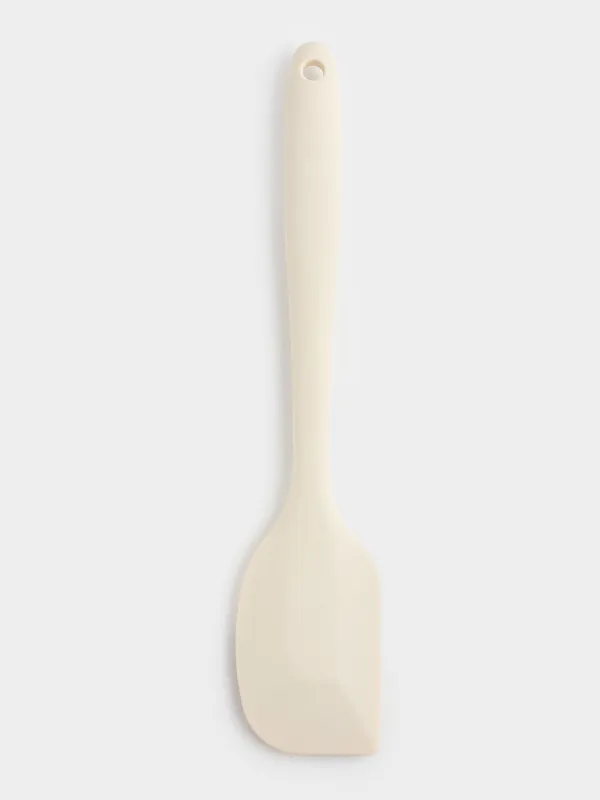 Лопатка-шпатель, 27 см, силикон, молочная, Тыквы, Forest symphony, image-1