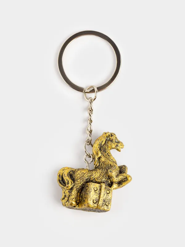 Брелок, 4 см, полирезин/металл, Horse bronze, image-2