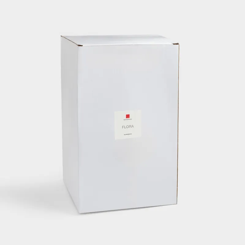 Гүл вазасы, 29 см, Фарфор P, ақ, гүлдер, Флора, image-3