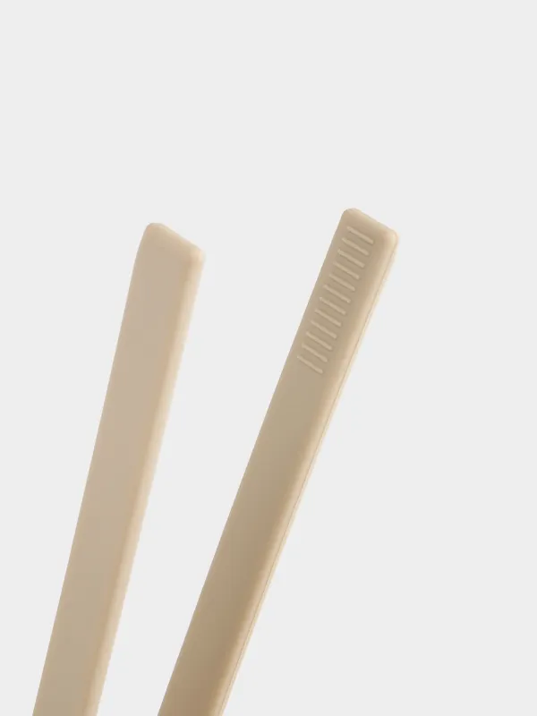 Пинцет кухонный, 30 см, силикон, серо-коричневый, Regular, image-5