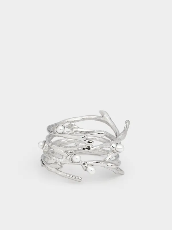 Кольцо для салфеток, Жемчужины, Pearl, image-1