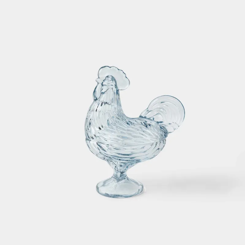 Сақтау ыдысы, 10х21 см, 200 мл, аяқты, шыны Р, түс, Әтеш, Easter pullet