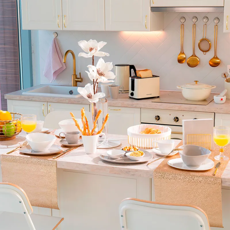 Түскі ас тәрелкесі, 27х25 см, Фарфор P, ақ, Synergy, image-4