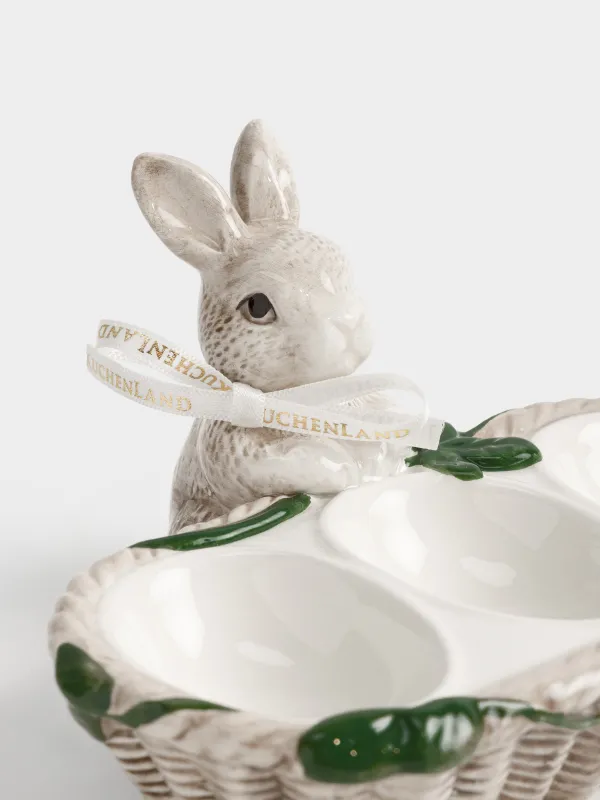 Блюдо пасхальное, 15х8 см, Кролик, Easter lace, image-5