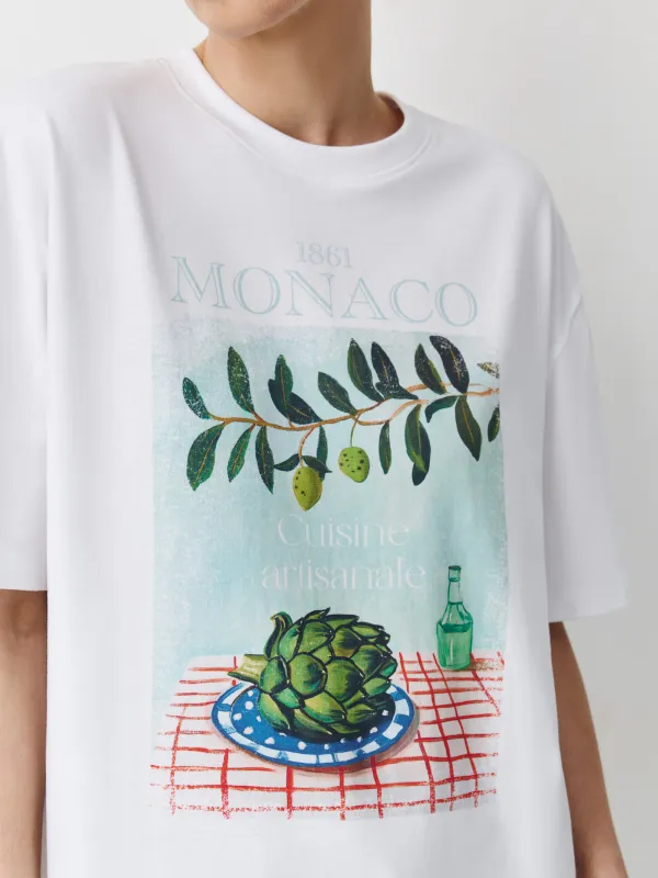 Футболка женская, белая, Marta, image-2