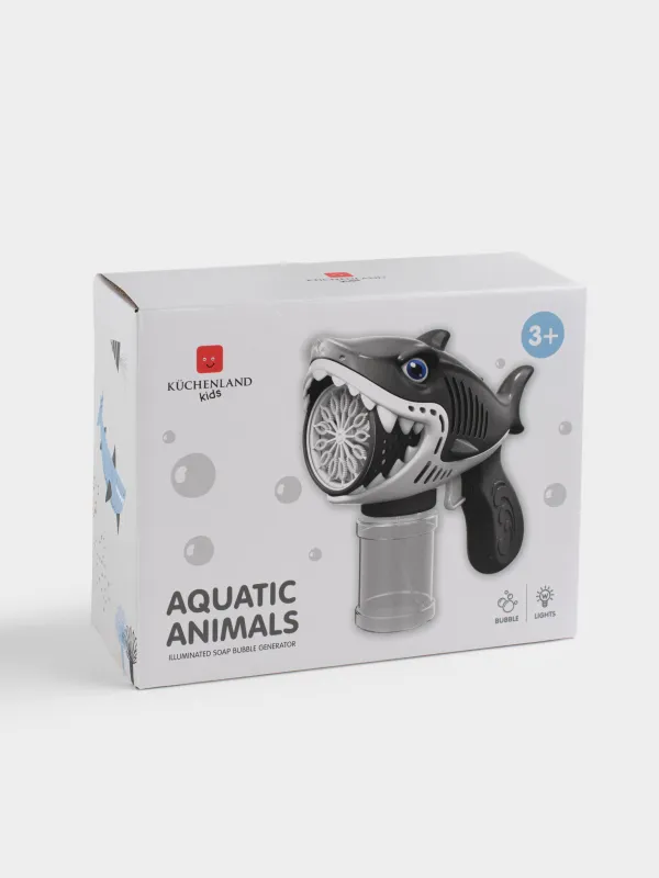 Генератор мыльных пузырей, с подсветкой, Акула, Aquatic animals, image-3