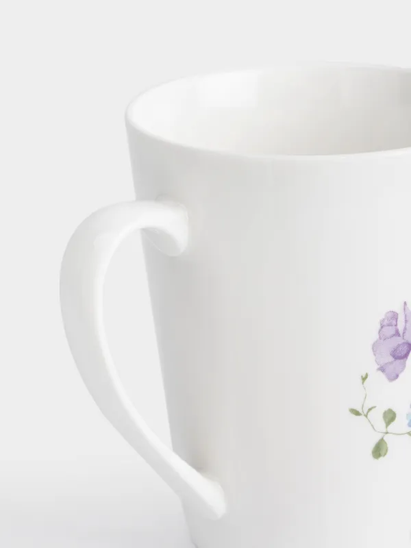 Кружка, 420 мл, фарфор N, белая, Полевые цветы, Cowslip, image-3