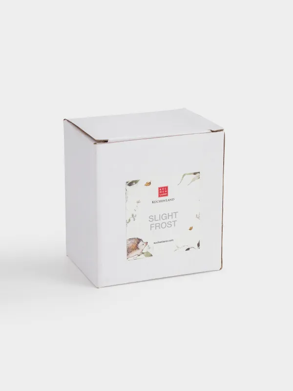 Статуэтка, 5 см, полирезин, серо-коричневая, Ежи, Slight frost, image-4