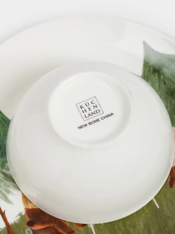 Ыдыс-аяқ жинағы, балаларға арналған, 1 адам, 3 зат, фарфор N, ақ, Шай ішу, Little pet, image-6