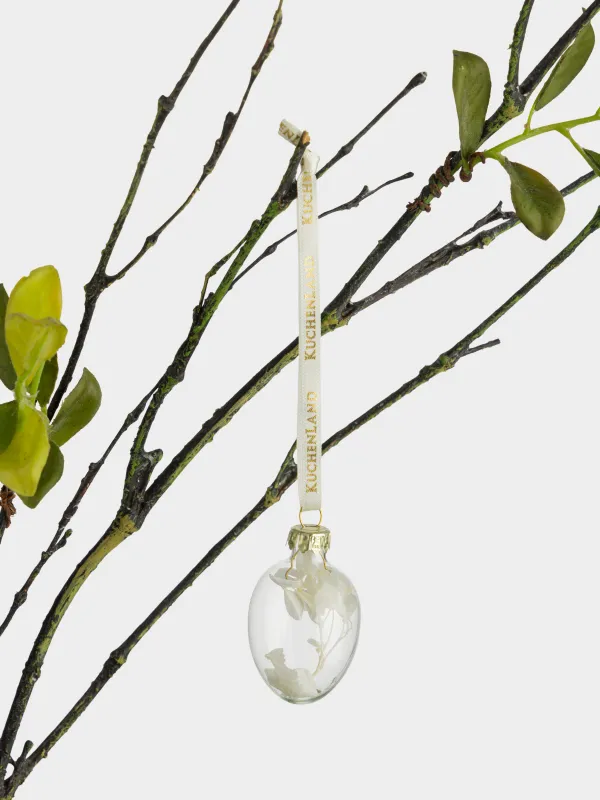 Подвеска декоративная, 3х4 см, с сухоцветами, Tradition Easter, image-2