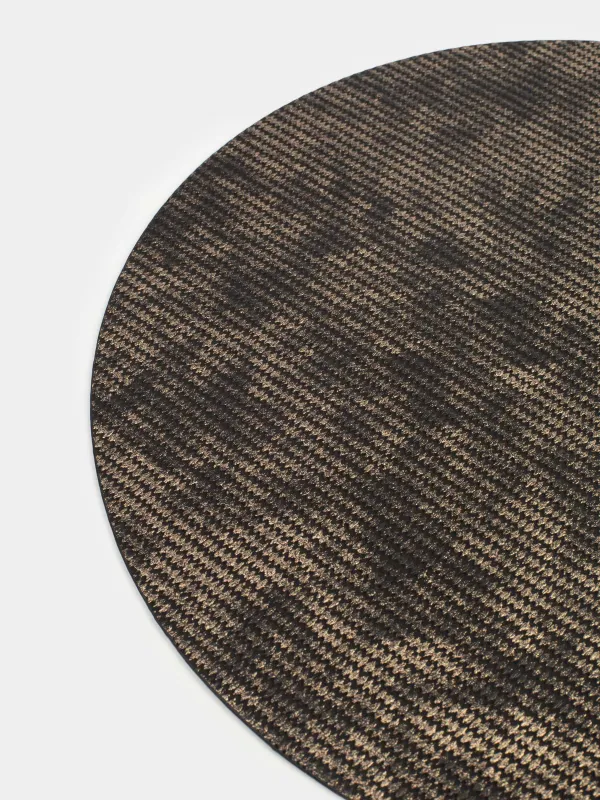 Аспаптарға арналған майлық, 38 см, ПВХ/полиэстер, дөңгелек, қара және алтын, Rock, image-2