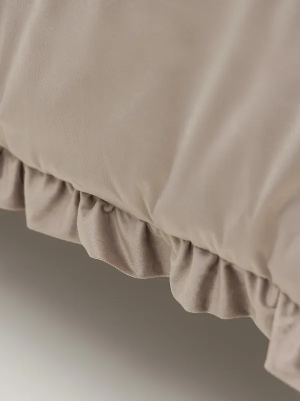 Покрывало, 220х240 см, стеганое, с рюшами, Stitch velvet, image-3