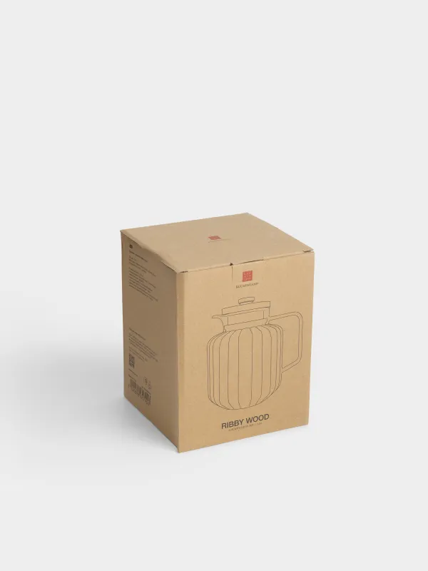 Кувшин, с крышкой-фильтром, Ribby wood, image-4