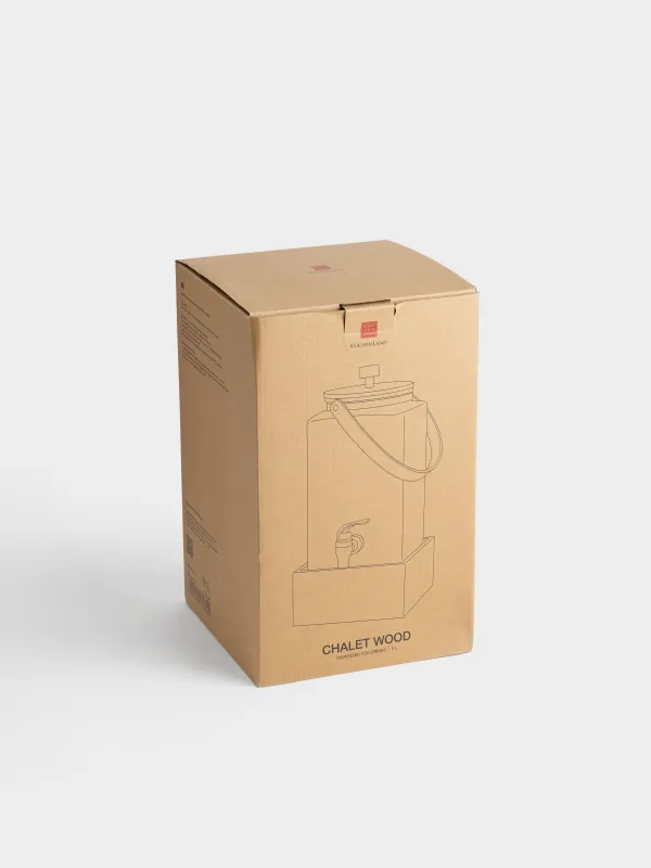 Диспенсер для напитков, 5 л, Chalet wood, image-5