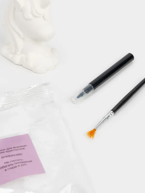 Шығармашылыққа арналған жиынтық, 1 зат. сурет, гипс, Бір мүйізді, Unicorn, image-1