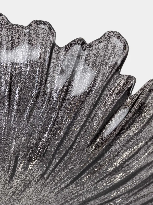 Терең ыдыс, 21х5 см, шыны Р, сұр, Verge, image-2