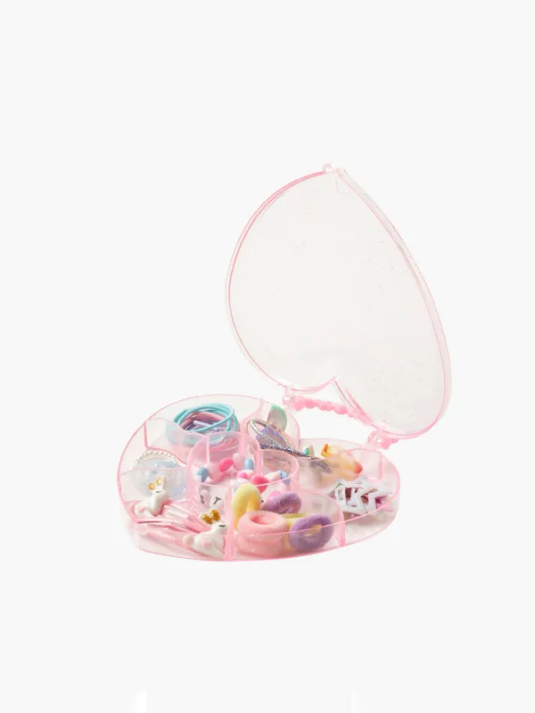 Зергерлік бұйымдар жиынтығы, балаларға арналған, 12х16 см, корпуста, пластик/металл, Views kids, image-0